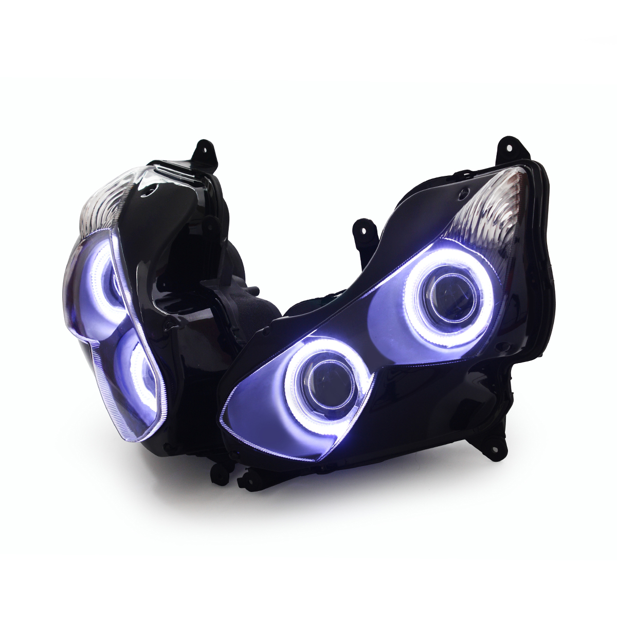 ナイト Headlight Assembled Light HID Projector Lamp White Angel