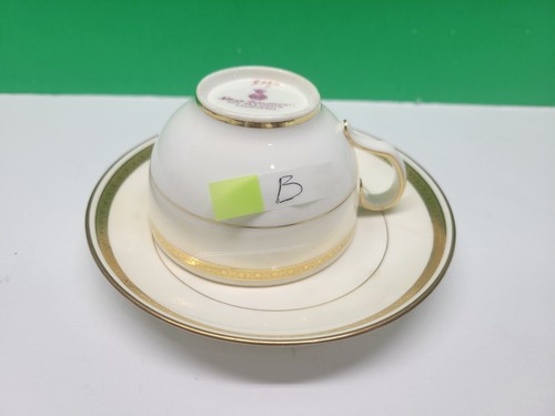 Minton Nathan Dohrmann Footed Cup & Saucer Plate (B) **with issue** - Picture 8 of 8