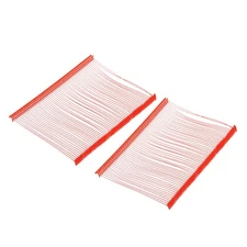 Standard Tagging Fasteners Price Tag Label Tagging Barbs 75mm 1000pcs Red