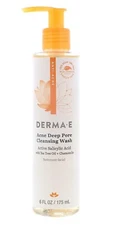 Derma E Very Clear Acne Deep Pore Cleanseing Wash  6 fl oz 175 ml