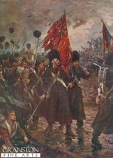 Crimean War Victorian military art art post card Guards at Inkerman