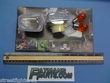 CLEAR ALTERNATIVES Clear Lens Only Turn Signal Lenses SUZUKI - Pls see listing