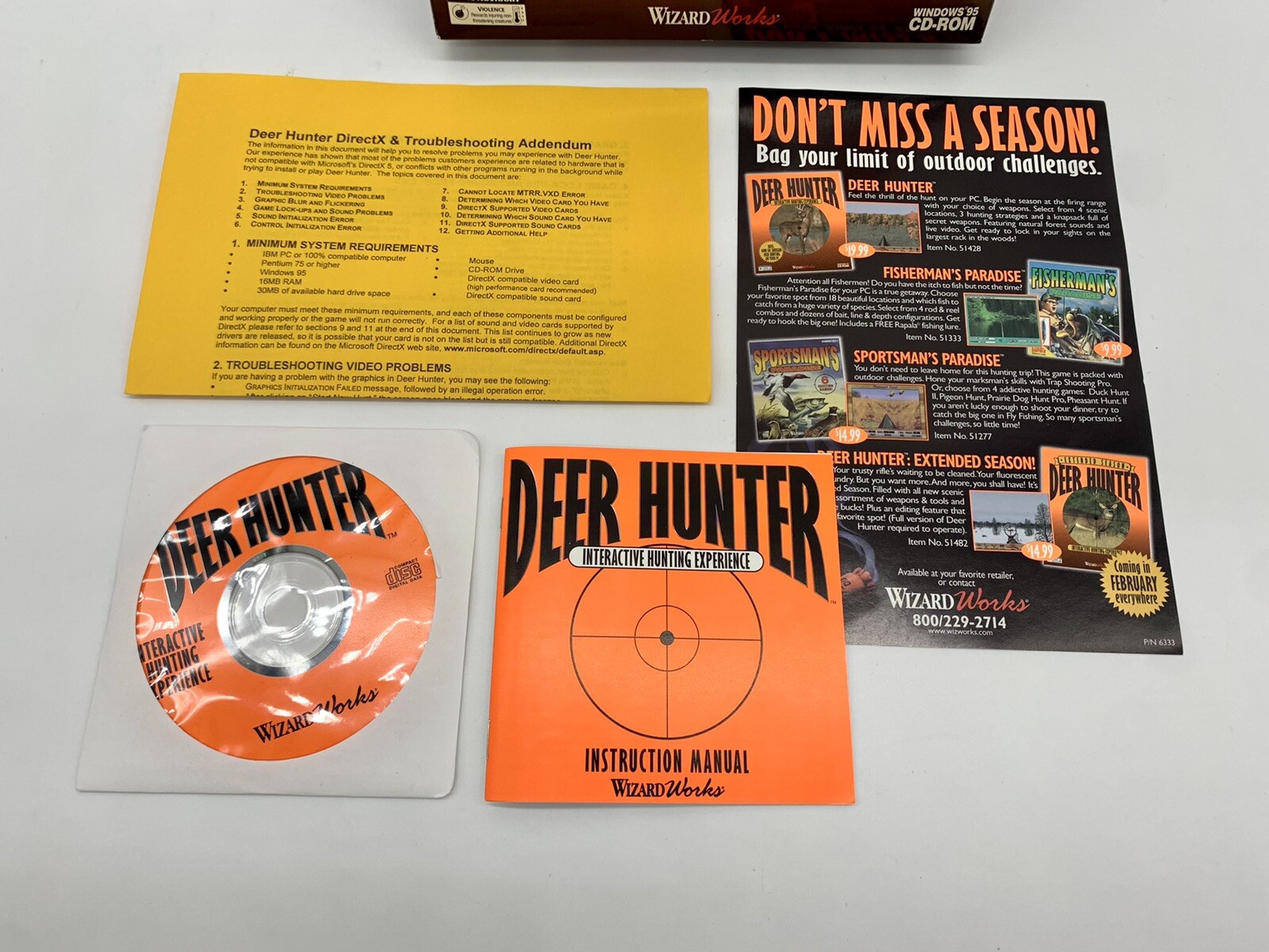 Deer Hunter Interactive Hunting Experience Big Box PC Game 722242514281 |  eBay