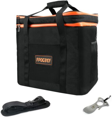 Cooler Bag, 43L/50 Cans Collapsible and Insulated Large Lunch Bag Leakproof Soft