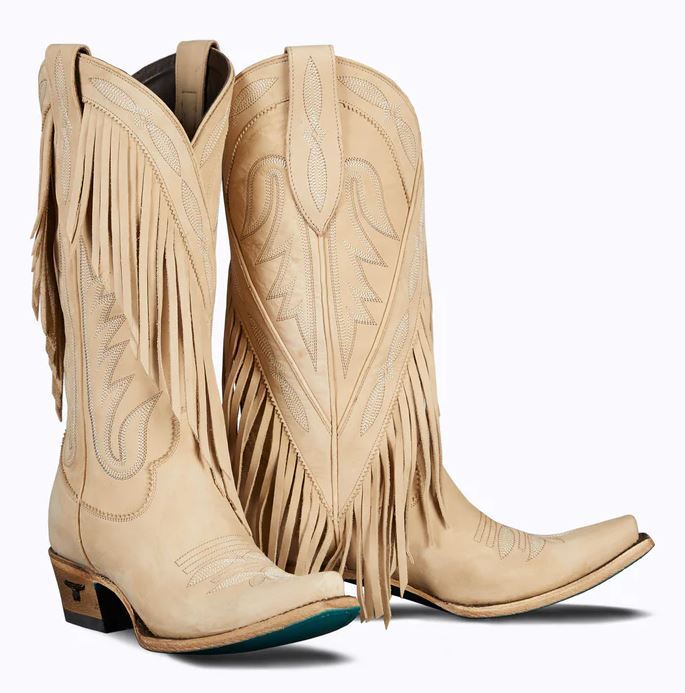 LANE SENITA FALLS WOMEN'S FRINGE WESTERN BOOTS LB0482A | eBay