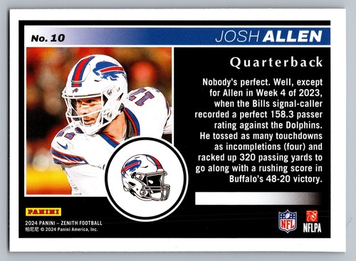 2024 Panini Zenith Football Retail Base 1-200 Pick your card - Picture 23 of 277