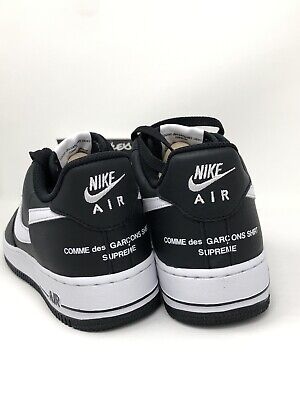 Nike Supreme CDG Comme Des Garcons Air Force 1 Low Black Nike Supreme CDG Comme Des Garcons Air Force 1 Low Black