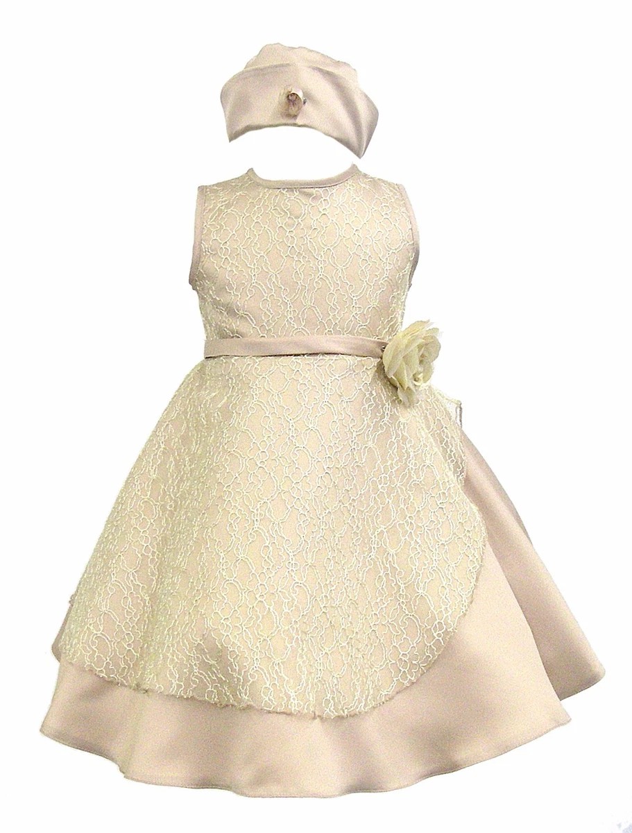 Champagne hot sale infant dress