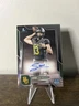 Sawyer Robertson 2025 Bowman University Chrome 1st Auto BCA-SR Baylor Bears SP