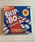 Skip-Bo Deluxe Board Game Mattel 2003 Vintage NEW NOS.Still In The Cellophane!