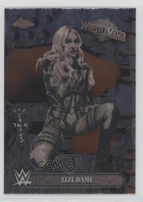 2025 Topps Chrome WWE Cactus Jack x Wrestlemania Izzi Dame #82 6ns