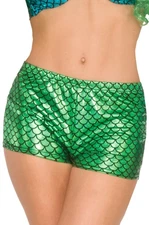 Little Mermaid Ariel Shorts (Green)