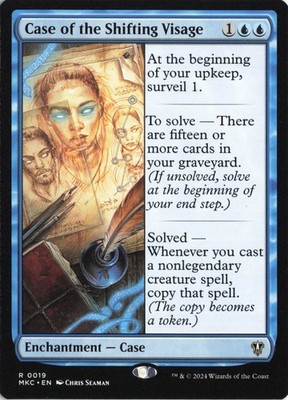Case of the Shifting Visage - 019- Commander: Murders at Karlov Manor - NM MTG