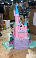 Disneys Cinderellas Bluebird Polly Pocket Light up Castle RETIRED- 1995