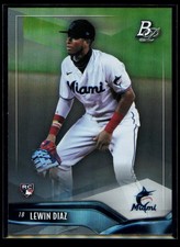 2021 Bowman Platinum #1 Lewin Diaz