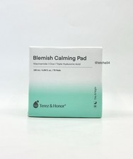 Terez  Honor Korean Blemish Calming Toner 70 Pads  Niacinamide Cica Hyaluronic