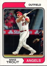 2023 Topps Heritage #5 Mike Trout