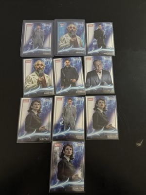 2025 Topps Chrome Marvel Captain America Phase One 10 CARD LOT! 