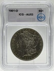 United States 1901 O Morgan 1 Dollar 0.900 Silver - ICG AU53