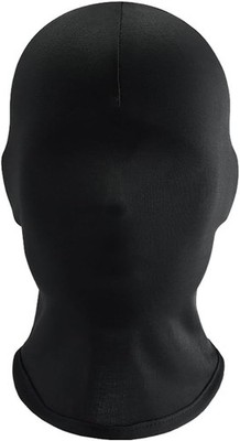 2 Pcs Black Full Face Mask Cover Faceless Skin Masks 25 x 32cm,