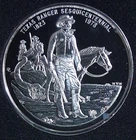 1 oz Silver Round/Medal 1973 Texas Ranger Sesquicentennial - Osborne Coinage