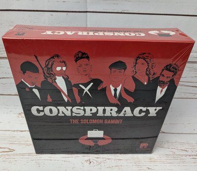 Conspiracy The Solomon Gambit Board Game NIS Restoration Games