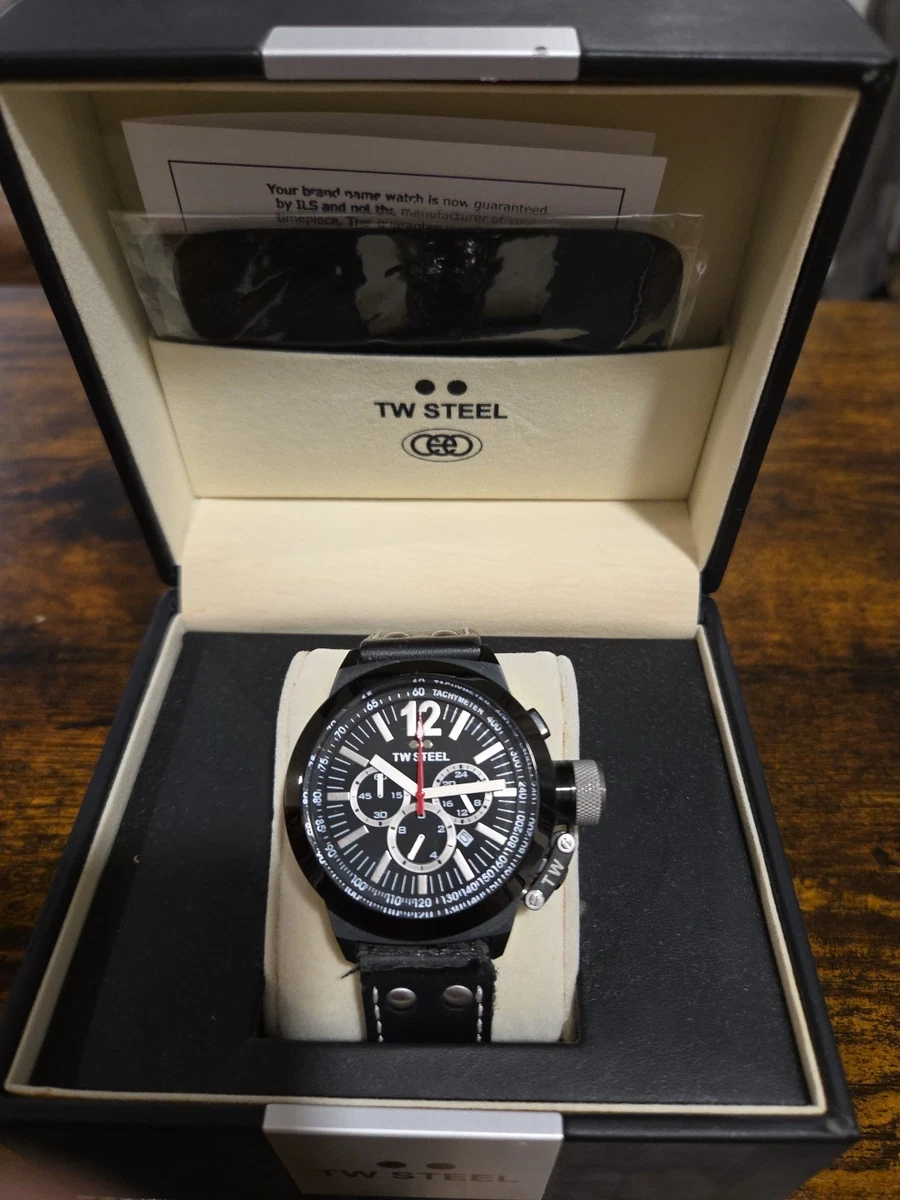 TW Steel Black Wristwatches for sale | eBay