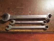 Proto Tools USA Flare Nut & Combination SAE Wrench LOT 3757 1214 1214-L 7/16 3/4