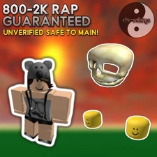 🔥[800-2K RAP 2008-2015 ROBLOX] CHEAPEST, UNVERIFIED, SAFE TO MAIN🔥