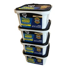LOT OF 4 - DAP Plastic Wood Latex All Purpose Wood Filler: 32.0 oz. Natural 
