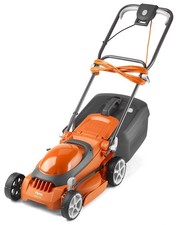Flymo EasiStore 340R 34cm Corded 34 cm Cutting Width, Orange and Grey