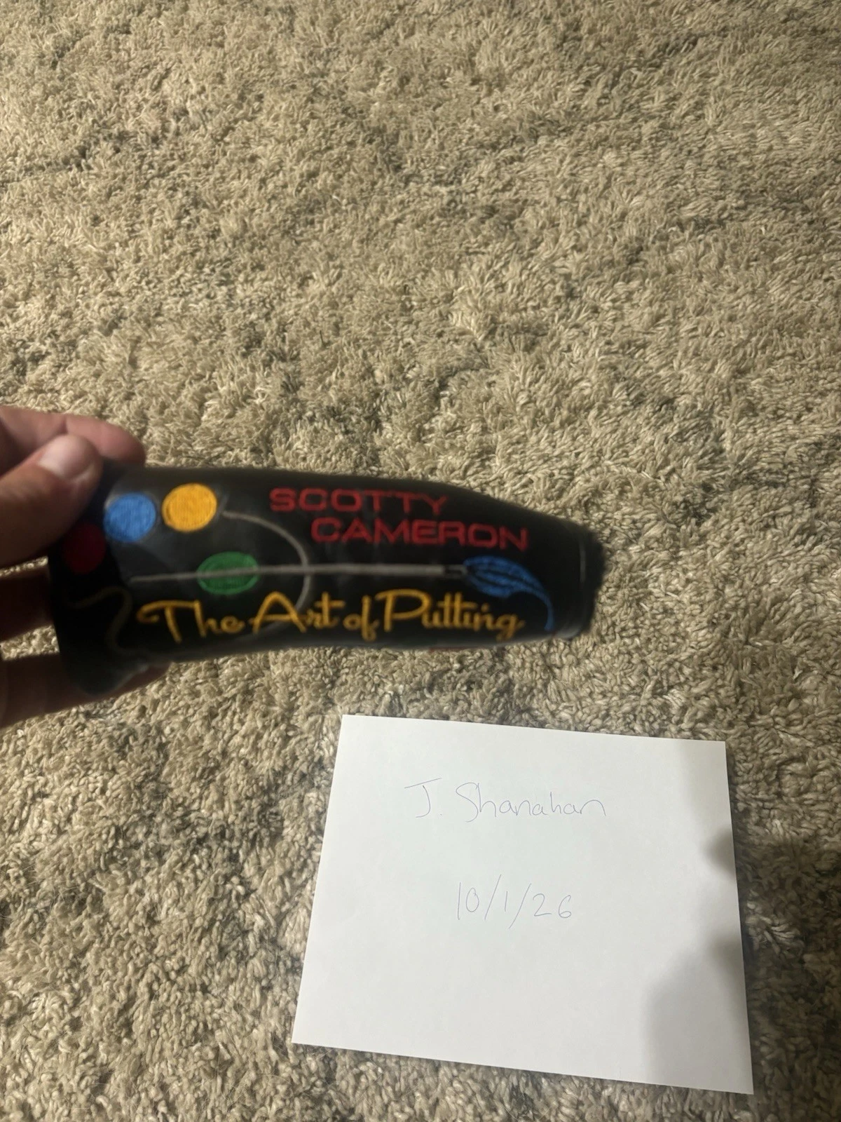 Scotty Cameron California Art Of Putting Headcover
