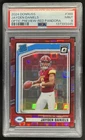 2024 Donruss Jayden Daniels Optic Rated Rookie Preview Red Pandora #389 PSA 9