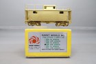 HO Brass Model - Sunset PRR Pennsylvania Steel Caboose Cabin Car N5B w/ Antennae — photo 1