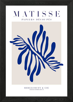 MATISSE | Feuilles Trip 45L Framed Wall Art Poster Canvas Print Picture