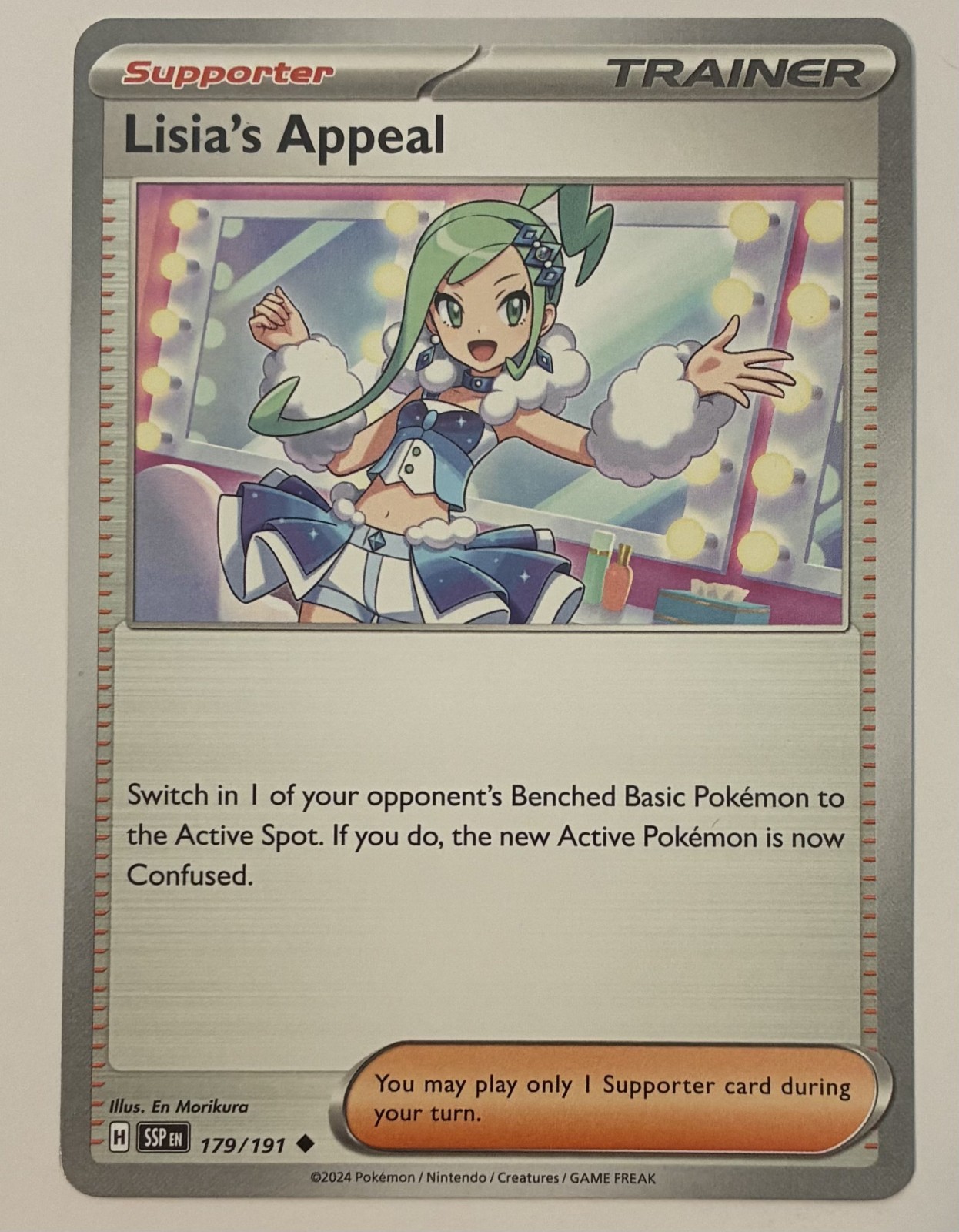Lisia's Appeal 179/191 Sv08: Surging Sparks Regular NM