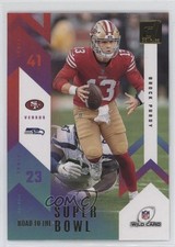 2023 Panini Donruss Road to The Super Bowl Wild Card Brock Purdy #RTSBW-BP