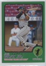 2022 Topps Heritage Minor League Edition Green Border 75/75 Joe Gray Jr #28 14dh