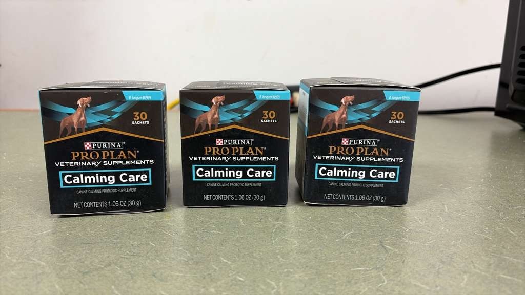 pack-3 Purina Pro Plan Calming Care for Dogs 30 Total Sachets