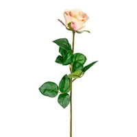 Kunstblume Gartenrose, 6Er Set, Farbe Hellrosa, HöHe Ca. 69 Cm
