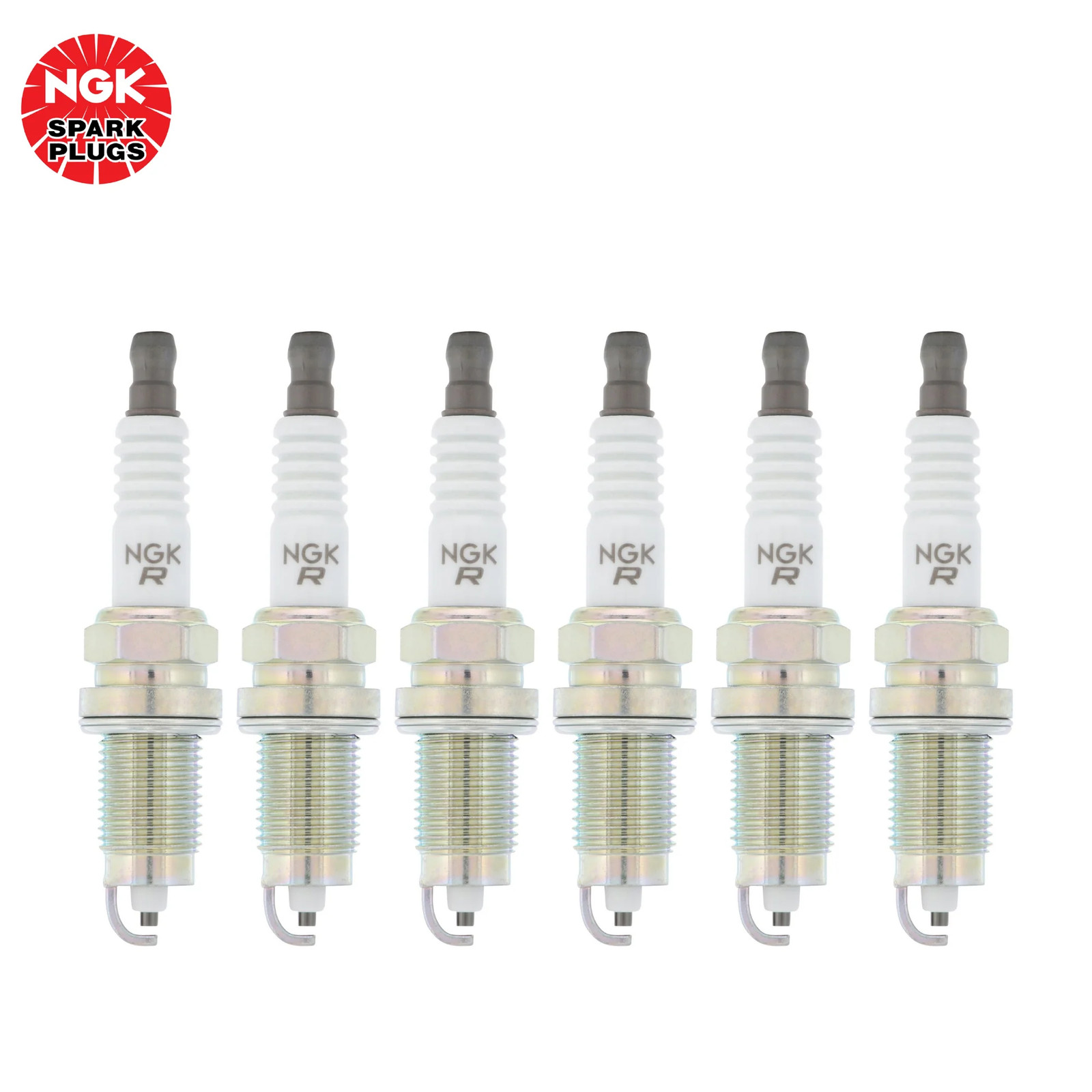 NGK V-Power Spark Plug FR5-1 7252 for Dodge Viper 2002 - Set of 6
