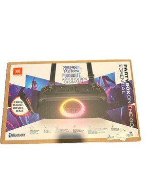 JBL PartyBox On-the-Go Essential Portable Party Boombox Speaker *NEW & SEALED*