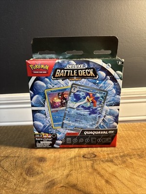 Quaquaval EX Pokemon TCG Deluxe Battle Deck