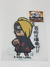 Naruto B-Side Label Sticker Deidara Waterproof US SELLER