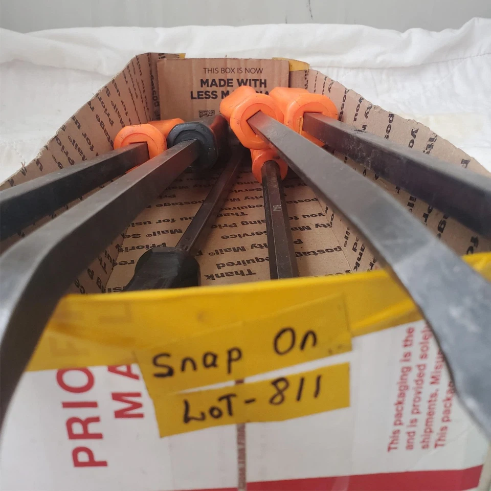 Lote de 5 barras de palanca a presión herramientas manuales mixtas o uso en garaje LOTE-811 Foto 3 de 4