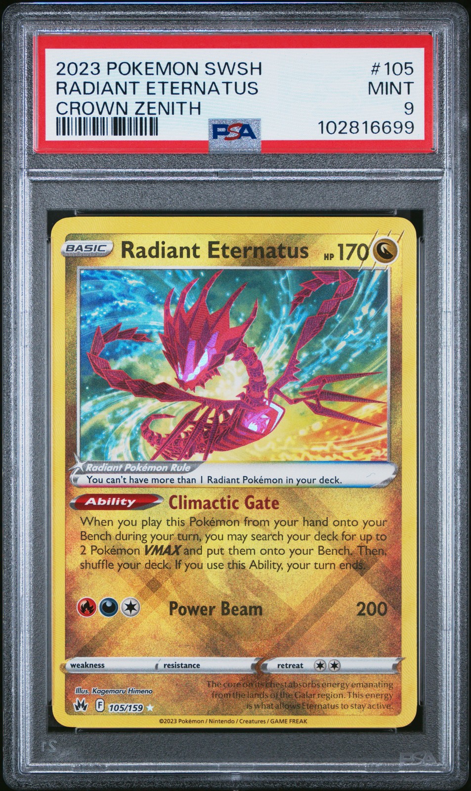 Radiant Eternatus #105