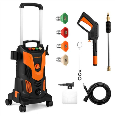#ad 2300 PSI Electric Pressure Washer 1900W with 4 Nozzles for Driveway $253.20