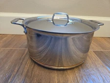 All-Clad Copper Core Stainless Steal Stock Pot With Lid, 8-Qt. - NO.0172410s-01