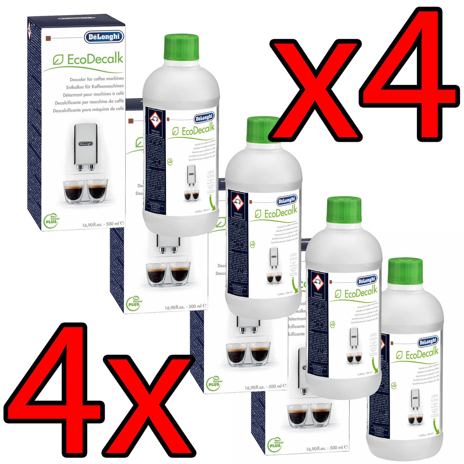 DELONGHI DECALCIFICANTE CALCARE ECODECALK 500ML X ECAM - ETAM -ECT - Immagine 22