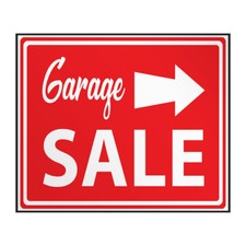 Industrial Decals Horizontal Vinyl Stickers Garage Sale Sign Safety Sign Label